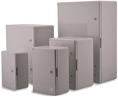 Boxexpert BXPPABSG250350150-F01 Schakelkast 250 x 350 x 150 ABS Lichtgrijs 1 stuk(s)