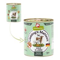 GRANATAPET Liebling's Mahlzeit Veal and lamb - natvoer voor honden - 800g - thumbnail