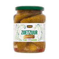 Jumbo Zoetzuur Fijne Augurk 670 g - thumbnail