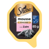 Finesse natvoer zalm voor volwassen katten 85g cupje Sheba - Sheba - thumbnail