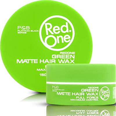 Haarwax green matte wax