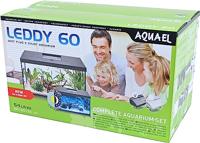 AQUAEL LEDDY PLUS Compleet Aquarium Day&Night zwart (60 x 30 x 30 cm) 54 LT) - thumbnail