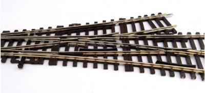 H0 Roco RocoLine (zonder ballastbed) 42454 Driewegwissel 287.5 mm 1 stuk(s)