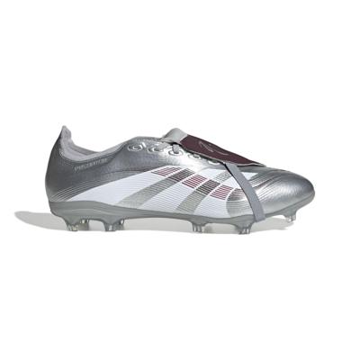 adidas Predator Bellingham League FT Gras / Kunstgras Voetbalschoenen (MG) Zilver Rood Wit