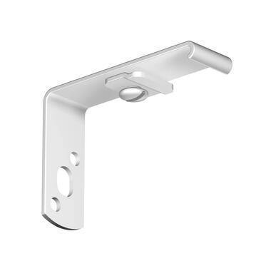 Wandsteun gordijnrail PROF 6cm - wit - S/3 (2220083)