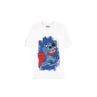 Lilo & Stitch T-Shirt Superhero White Size L - thumbnail