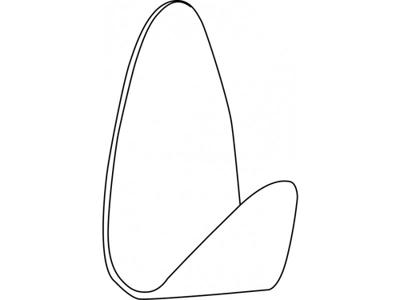 Tiger Haak Oval 2st RVS