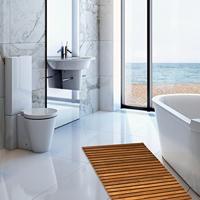 Saunamat, Sauna, Douchemat, Badmat, acacia hout, FSC, Latjes - thumbnail
