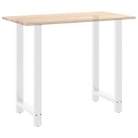 Bartafelpoten 2 st 60x(110-111) cm staal wit - thumbnail
