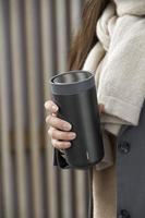 Stelton To Go Click Thermosbeker Zwart 0.4 l 685-16 - thumbnail