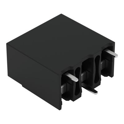 WAGO 2086-3123 Printklem 1.50 mm² Aantal polen 3 Zwart 1 stuk(s)