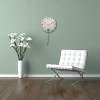 NeXtime ne-3102 wandklok 30x55,5cm plastic, 'waggle' - thumbnail