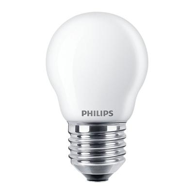 Philips LED 76391600 LED-lamp Energielabel F (A - G) E27 Kogel 4.3 W = 40 W Warmwit (Ø x h) 4.5 cm x 8 cm 2 stuk(s)