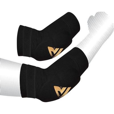 RDX Sports HY Elleboog pads zwart-goud