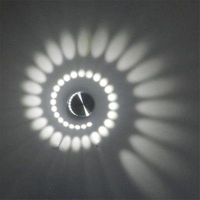 YWXLight Aluminium Binnenverlichting LED Wandlamp versier lichten AC 110-240V (Koel Wit)