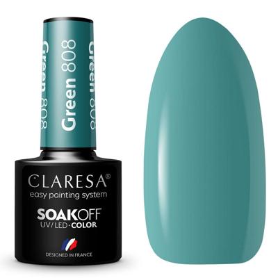 Claresa uv/led gellak 5ml green 808 rainbow explosion