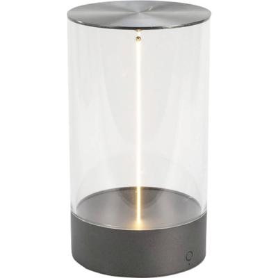 KonstSmide Oplaadbare lampEdison M antraciet - 7848-370