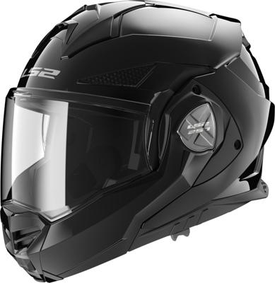 LS2 opklaphelm "ff901 advant x solid" helmet advant x solid black gr. 3xl