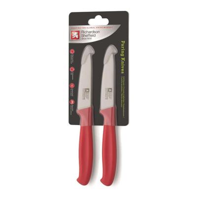 Richardson Sheffield Schilmes 2-delig RVS/Rood Richardson Sheffield Schilmes 2-delig RVS/Rood