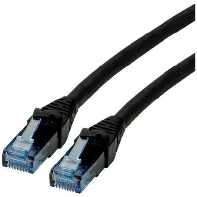 ROLINE Patchkabel Cat.6A UTP, Component Level, LSOH, zwart, 15 m ROLINE Patchkabel Cat.6A UTP, Component Level, LSOH, zwart, 15 m