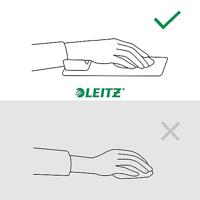 Leitz Ergo muismat met verstelbare polssteun, donkergrijs - thumbnail