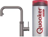 Quooker Flex Square met COMBI boiler 3-in-1 kokend water kraan gunmetal - thumbnail