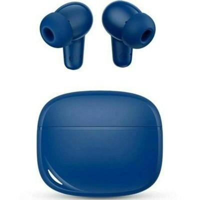 SPC Boost Buds Draadloze Bluetooth-hoofdtelefoon met ENC-ruisonderdrukking, 30 uur batterij, Google Fast Pair, 4 microfoons, IPX4, touch-bediening en spraakassistent, blauw