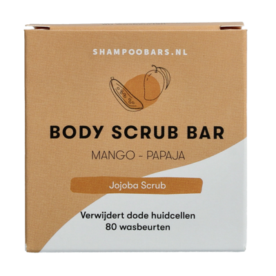 Body scrub bar mango & papaja 60 Gram