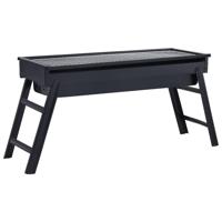 VidaXL Campingbarbecue draagbaar 60x22,5x33 cm roestvrij - thumbnail