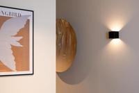 Lucide VERTIGO - Oplaadbare Wandlamp Binnen/Buiten - Accu/Batterij - LED Dimb. - 1x6W 2700K - IP54 - Bewegingssensor - Magnetisch - Zwart - thumbnail