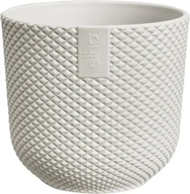 elho bloempot jazz rond mini d7 h7cm Zijdewit