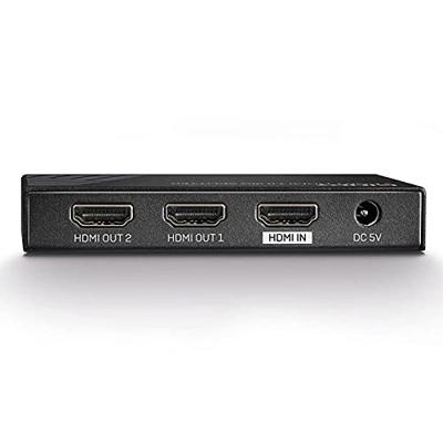 LINDY 2 Port HDMI 18G Splitter 2 poorten HDMI-splitter 3840 x 2160 Pixel Zwart LINDY 2 Port HDMI 18G Splitter 2 poorten HDMI-splitter 3840 x 2160 Pixel Zwart