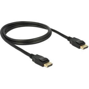 Delock 83805 DisplayPort-kabel DisplayPort Aansluitkabel DisplayPort-stekker, DisplayPort-stekker 1.00 m Zwart Vergulde steekcontacten Delock 83805 DisplayPort-kabel DisplayPort Aansluitkabel DisplayPort-stekker, DisplayPort-stekker 1.00 m Zwart Vergulde steekcontacten