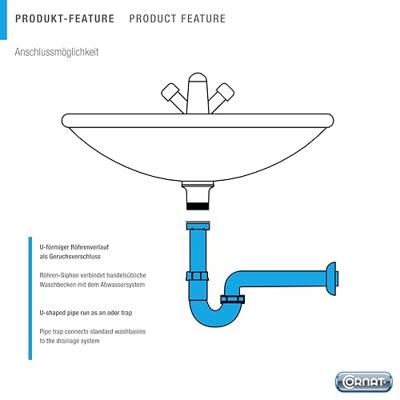 Cornat Buissifon Metaal 1 1/4 120Mm 216 Zw - T3175021