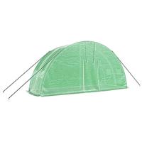 VidaXL Tuinkas met stalen frame 12 m² 6x2x2,85 m - thumbnail
