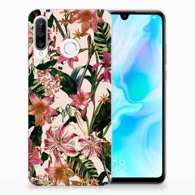 Huawei P30 Lite | TPU Case | Flowers