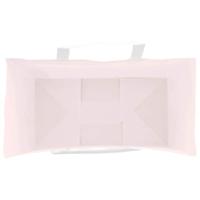 VidaXL Papieren zakken 50 st met hengsels 32x17x44 cm roze - thumbnail