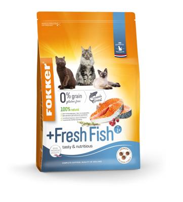 Fokker +Fresh Fish kattenvoer 7 kg