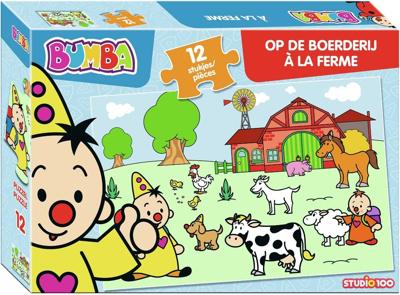 Studio 100 MEBU00003970 puzzel Legpuzzel 12 stuk(s)