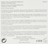 Sensai Cellular Performance Cream Foundation SPF15 Topaz Beige 30ml - thumbnail