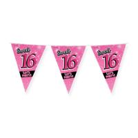 Paperdreams party vlag - sweet 16 - thumbnail