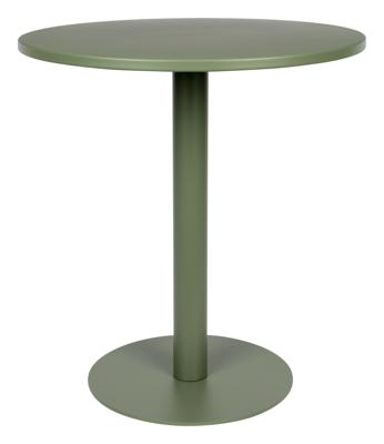 Zuiver Ronde Tuintafel 'Metsu' Staal, 70cm, kleur Groen Zuiver Ronde Tuintafel 'Metsu' Staal, 70cm, kleur Groen