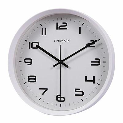Muurklok Timemark Wit 30 x 30 cm
