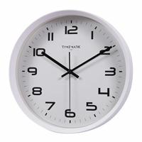 Muurklok Timemark Wit 30 x 30 cm - thumbnail