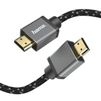 Hama Ultra high-speed HDMI-kabel, connector-connector, 8K, metaal, 2,0 m TV accessoire Zwart - thumbnail
