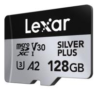 Lexar MicroSDXC Silver Plus UHS-1 128GB V30 R205/W100MB/s... - thumbnail