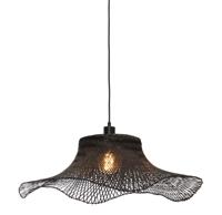 GOOD&MOJO Hanglamp 'Ibiza' Bamboe, 65cm, kleur Zwart - thumbnail