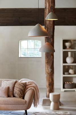 Light & Living Hanglamp 'Elimo' Ø25cm, kleur Mat Lichtgrijs