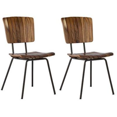 DTP Home Eetkamerstoel 'Flare' Suarhout DTP Home Eetkamerstoel 'Flare' Suarhout