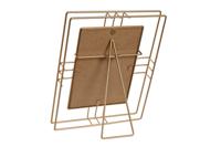 Fotolijsten Home ESPRIT Gouden Metaal Kristal 18,5 x 2,5 x 23,5 cm (12 Stuks) - thumbnail